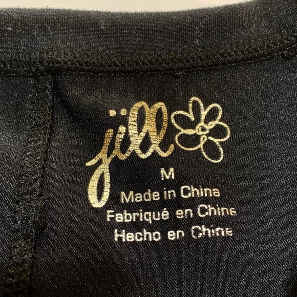 Jill Women’s Black Cropped Tank Top Size Medium - Picture 5 of 8